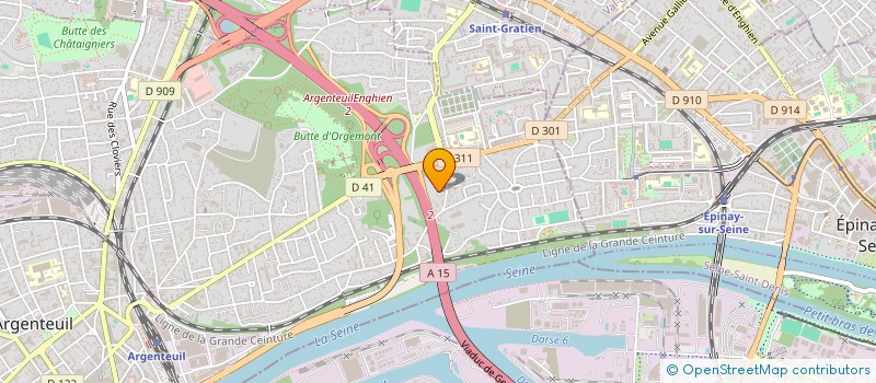 localisation de l'entreprise MERCURE IMMO  ARGENTEUIL