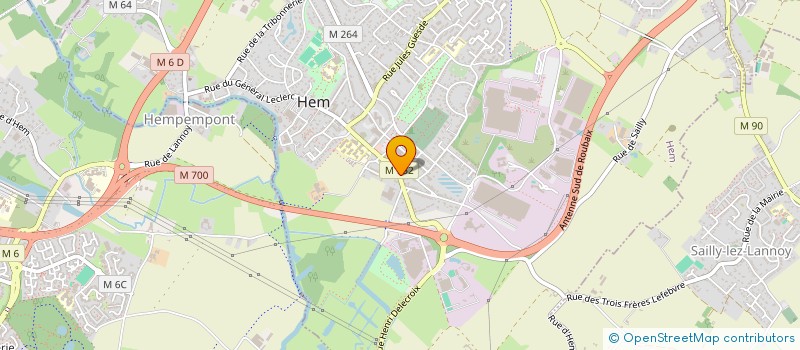 localisation de l'entreprise MERCURE INVESTISSEMENT à LILLE