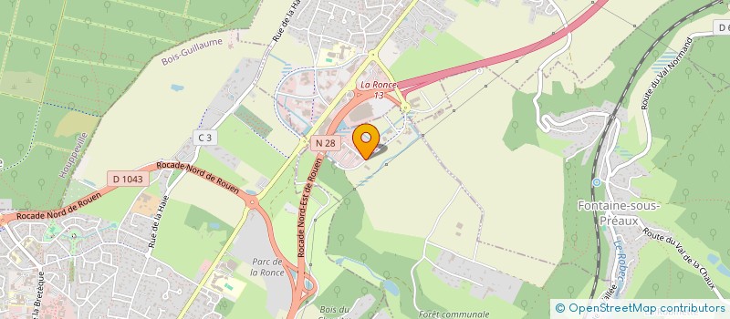 localisation de l'entreprise MERCURE INVESTISSEMENTS  SAINT-MARTIN-DU-VIVIER