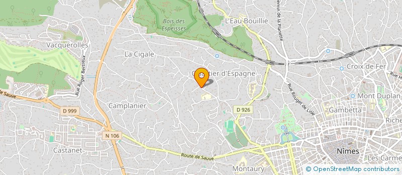 localisation de l'entreprise MERCURE MARKETING à NIMES