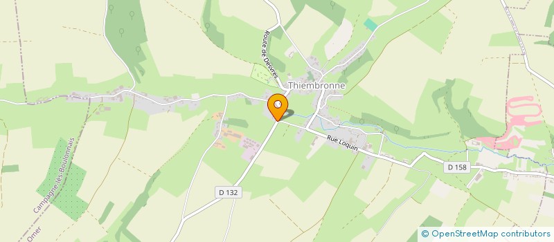 localisation de l'entreprise MERCURE RELATIONS COMMERCIALES - MRC  THIEMBRONNE