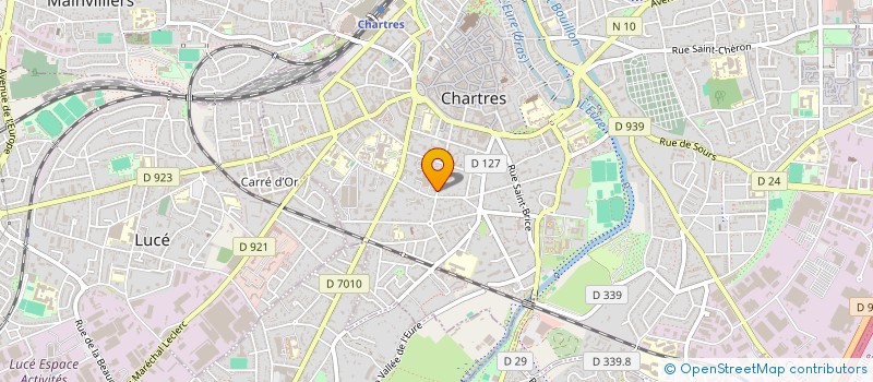 localisation de l'entreprise MERCURE SERVICE CONSTRUCTION à CHARTRES