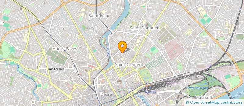 localisation de l'entreprise MERCURE VISION à NANTES