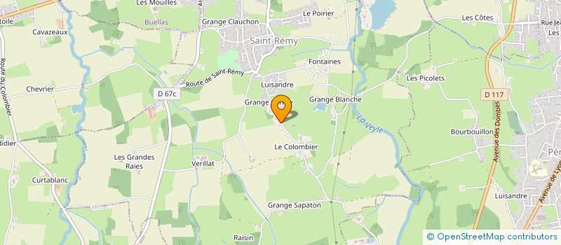 localisation de l'entreprise MERCURE XII à SAINT-JULIEN-SUR-VEYLE