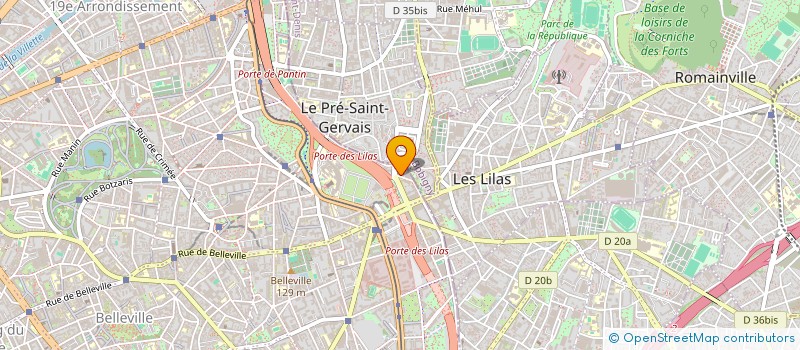 localisation de l'entreprise MERCURI PRESSE  PARIS