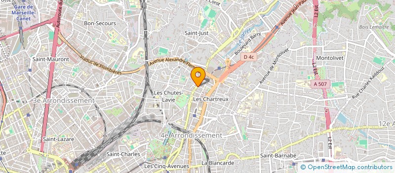 localisation de l'entreprise MERCURIO IMAGING à MARSEILLE