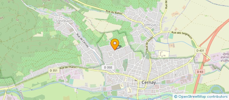 localisation de l'entreprise MERCURIO IMPORT à CERNAY