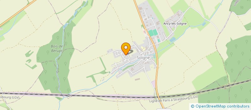 localisation de l'entreprise MERCURY  SOLGNE