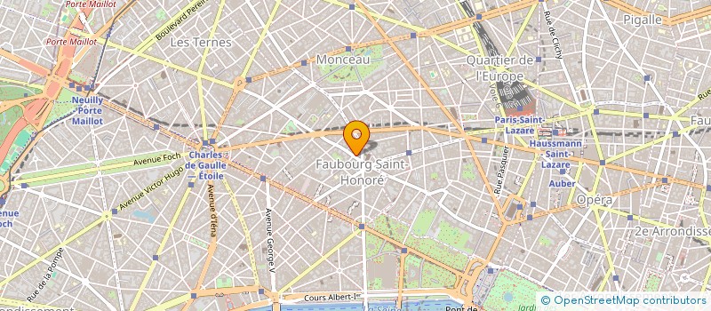 localisation de l'entreprise MERCURY  PARIS