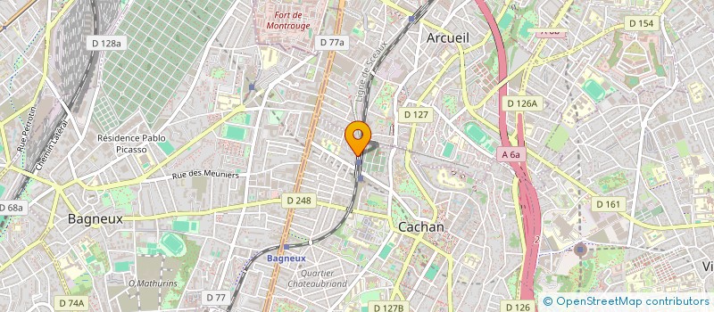 localisation de l'entreprise MERCURY CLISSON  CACHAN