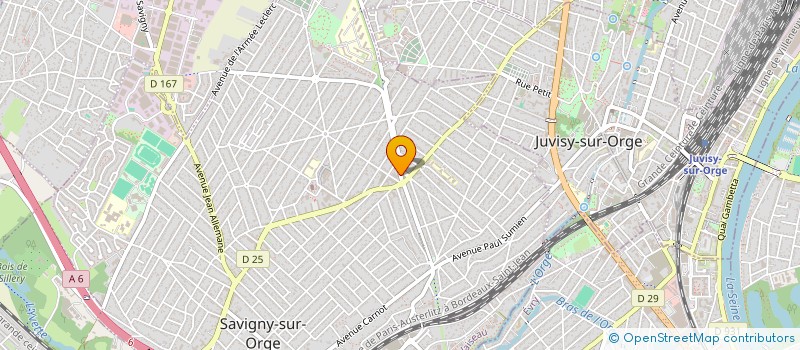 localisation de l'entreprise MERCURY COMPAGNIE EUROPEENNE SECURITE PRIVEE à SAVIGNY-SUR-ORGE