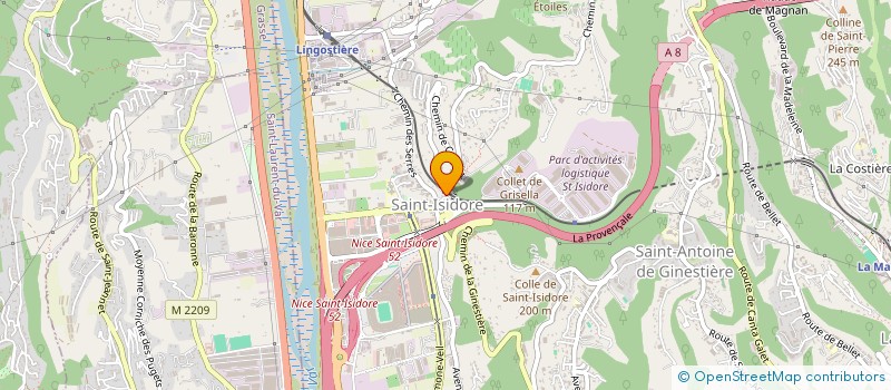 localisation de l'entreprise MERCURY'S  NICE