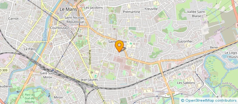 localisation de l'entreprise MERCURY SILVER à LE MANS