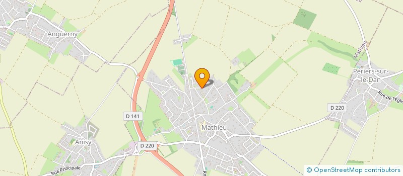 localisation de l'entreprise MERCUTIO  MATHIEU