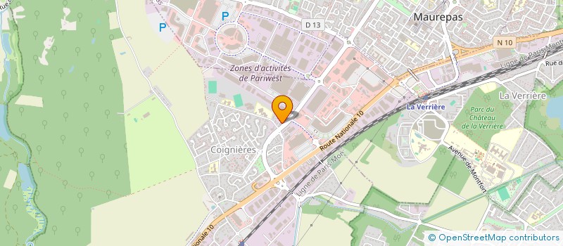 localisation de l'entreprise MERE BATIMENT à COIGNIERES