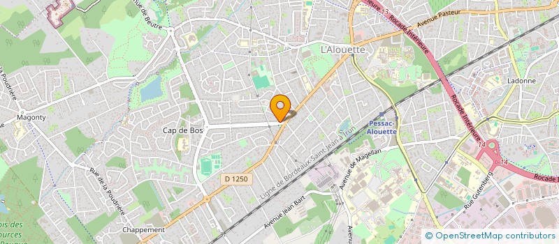 localisation de l'entreprise MERE CIE  PESSAC