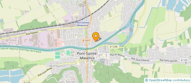 localisation de l'entreprise MERE DE MISERICORDE à PONT-SAINTE-MAXENCE