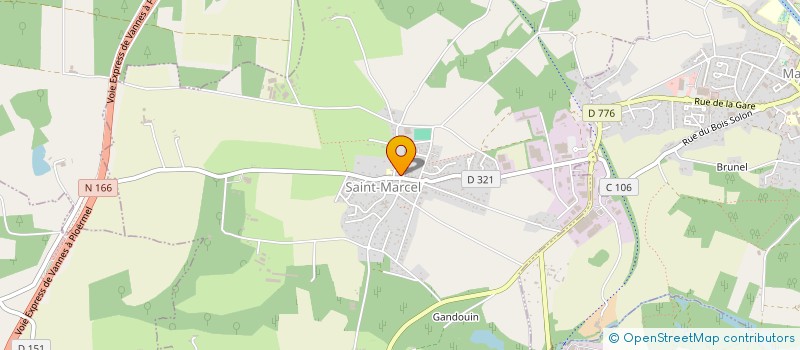 localisation de l'entreprise MERE DE VIE à MALESTROIT