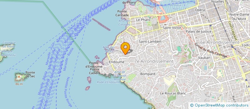 localisation de l'entreprise MERE ET ENFANT SANS FRONTIERES à MARSEILLE