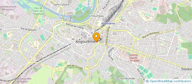 localisation de l'entreprise MERE ET FILLE à ANGOULEME