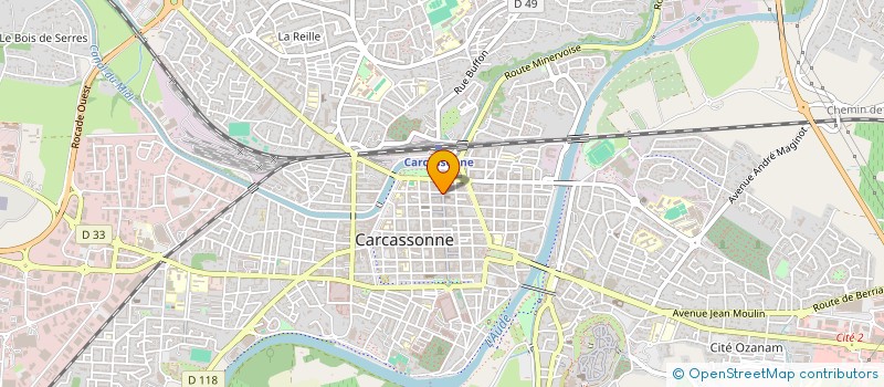 localisation de l'entreprise MERE & FILLE  CARCASSONNE