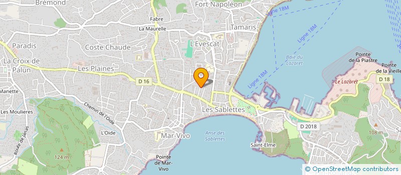 localisation de l'entreprise MERE FILLE à LA SEYNE-SUR-MER