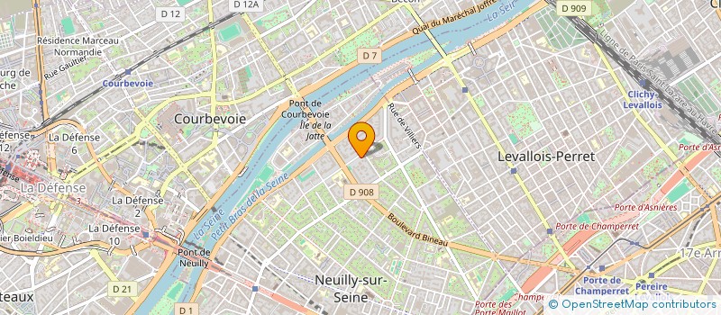 localisation de l'entreprise MERE ISABELLE - URGENCE HUMANITAIRE AU VIETNAM à NEUILLY-SUR-SEINE