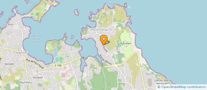 localisation de l'entreprise MERE ODETTE à PERROS-GUIREC