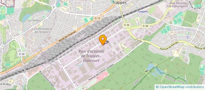 localisation de l'entreprise MEREBAT AGENCEMENT à TRAPPES