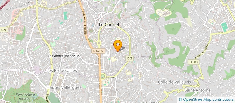 localisation de l'entreprise MEREDITH à LE CANNET