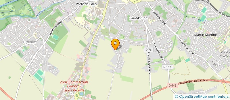 localisation de l'entreprise MEREDITH  CAMBRAI