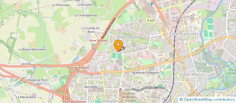 localisation de l'entreprise MEREL TAXI  RENNES