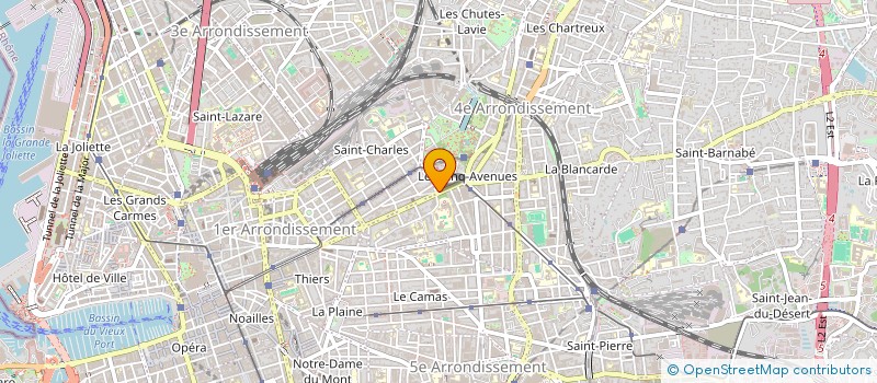 localisation de l'entreprise MERELI à MARSEILLE