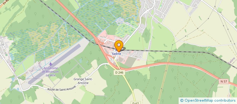localisation de l'entreprise MEREM à SAONE