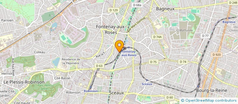 localisation de l'entreprise MEREMIND à FONTENAY-AUX-ROSES