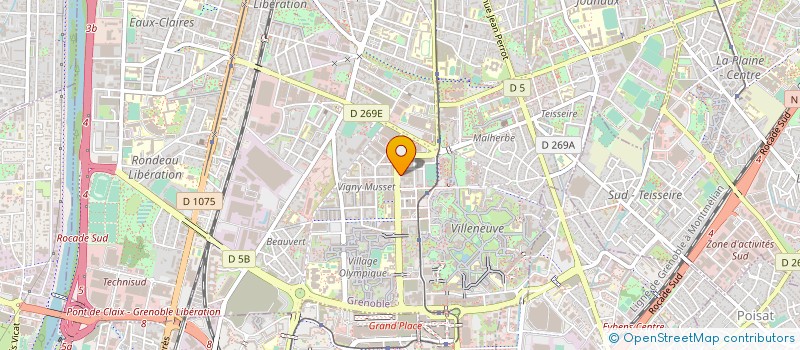 localisation de l'entreprise MERENCHOLE à GRENOBLE
