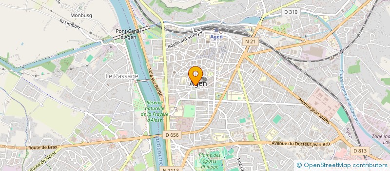 localisation de l'entreprise MERENDA  AGEN