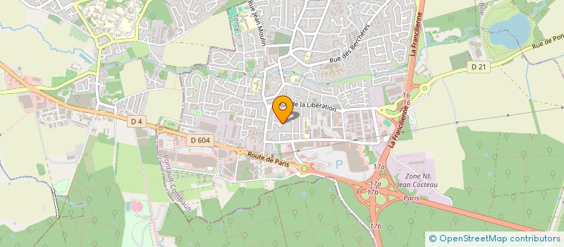 localisation de l'entreprise MERESE à PONTAULT-COMBAULT