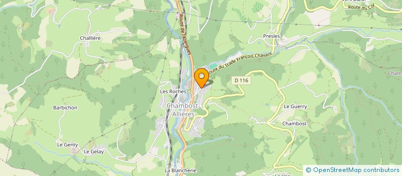 localisation de l'entreprise MERESO  GRANDRIS