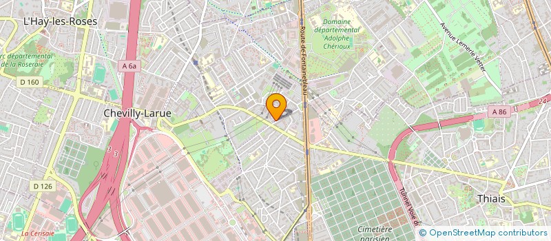 localisation de l'entreprise MERET HAIRSTYLIST  CHEVILLY-LARUE