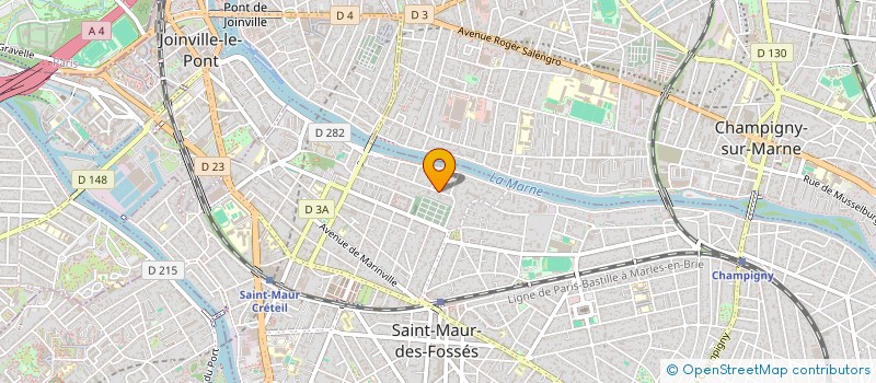 localisation de l'entreprise MERETCOURSE  SAINT-MAUR-DES-FOSSES