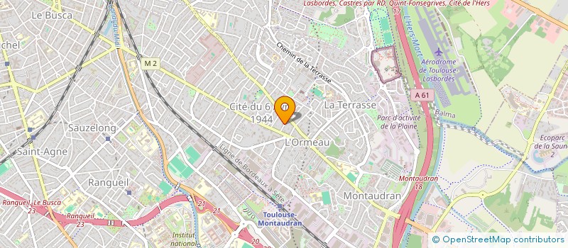 localisation de l'entreprise MERGIFY à TOULOUSE