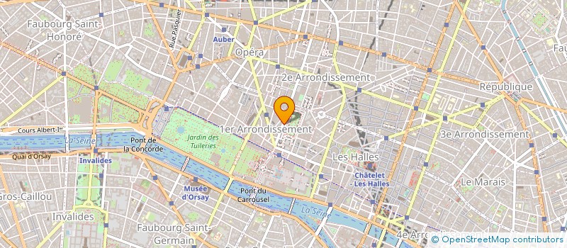 localisation de l'entreprise MERGITUR  PARIS