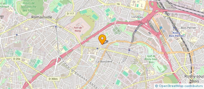 localisation de l'entreprise MERHI IMMO à NOISY-LE-SEC