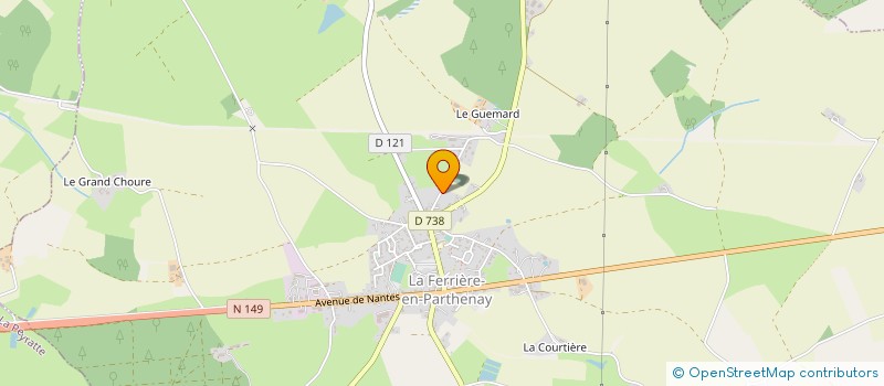 localisation de l'entreprise MERIAU DAVID ELEC  THENEZAY