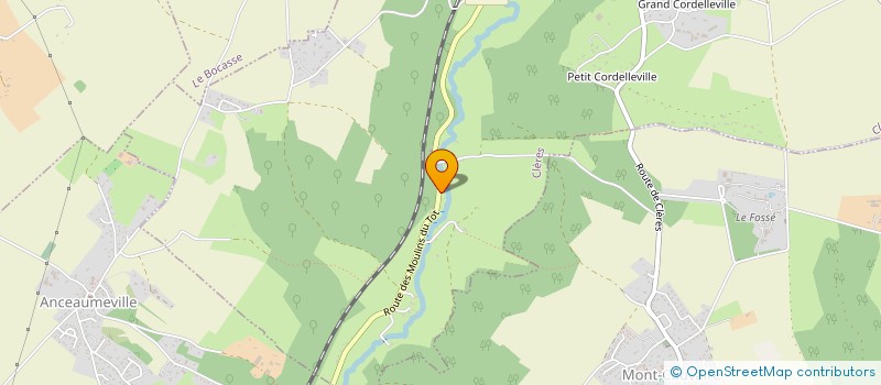 localisation de l'entreprise MERIAUX & CAUVIN  CLERES