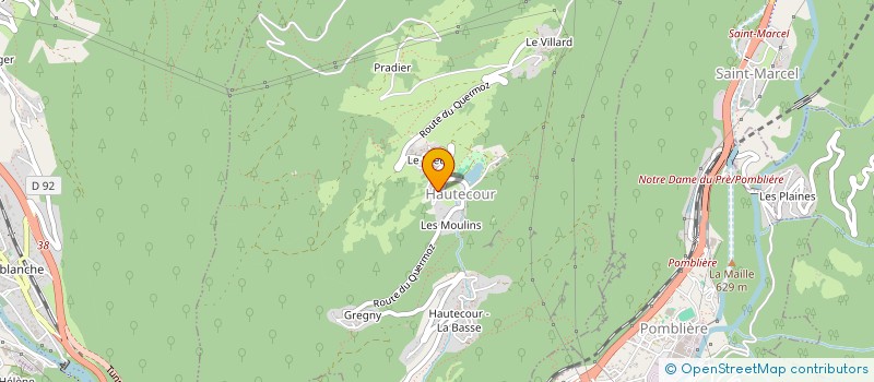 localisation de l'entreprise MERIBEL DENEIGEMENT à HAUTECOUR
