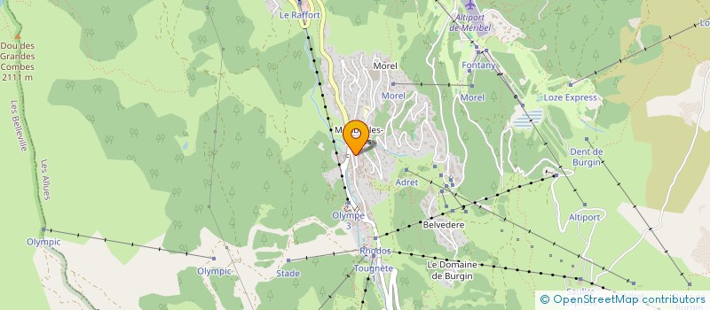 localisation de l'entreprise MERIBEL LUXURY REALTY à LES ALLUES