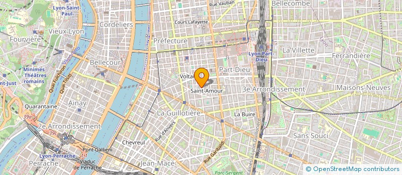 localisation de l'entreprise MERICA  LYON