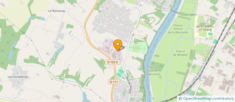 localisation de l'entreprise MERICOM à BOUCHEMAINE